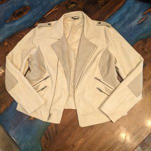 Women's Apt 9 Faux Leather Jacket Size L